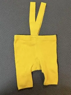 Funny Leggings サスペンダー付きイエローレギンス