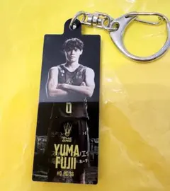 群馬クレインサンダーズ 0 藤井祐眞 グラフィックキーホルダー プレイヤーズ