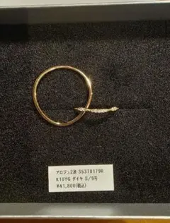 【ほぼ未使用】シエナロゼ　リング　9号 運命数リング（リング）｜SIENA ROSE（シエナロゼ）の