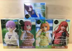 新品 SPMフィギュア 五等分の花嫁 最後の祭り 全5種セット 一花 二乃 三玖