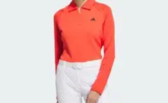 新品タグ付　アディダス　COLD.RDY ハーフジップ L/Sストレッチシャツ