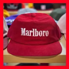 Marlboro コーデュロイキャップ 公式タグ付き新品未使用 2025年最新】マルボロキャップの人気アイテム - メルカリ