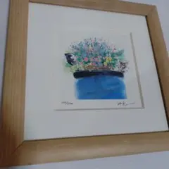 渡辺あきお絵画　版画