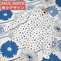 専用【極美品】サリースコット 総刺繍 長袖シャツ パフスリーブ M 白 ブルー 専用【極美品】サリースコット 総刺繍 長袖シャツ パフスリーブ M 白