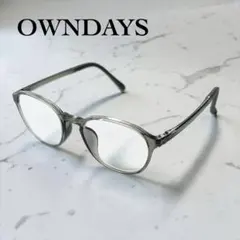 OWNDAYS オンデーズ ボストン メガネ ユニセックス 現行品 度入り