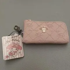 キーケース パスケース リール付き サンリオ マイメロ