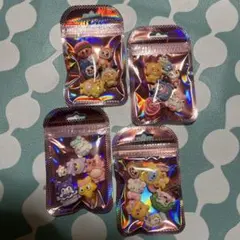 キャラクターデコパーツ　まとめ売り　4袋