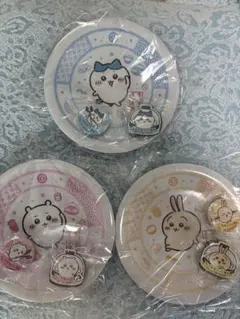 新品未開封 くら寿司×ちいかわ 寿司皿 3枚セット