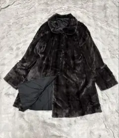 【ほぼ未使用】ウィーゼル×シルク100％　リバーシブルコート　定価27万　希少✨