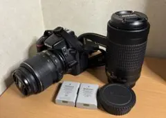 自撮り＆スマホ転送OK！Nikon D5600 レンズキットすぐ使える豪華セット