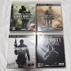 コールオブデューティシリーズ PS3 4本セット プレイステーション3
