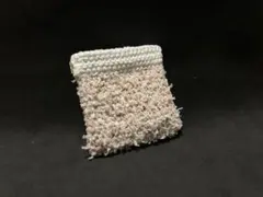 ハンドメイド バネ口ポーチ 【ピンク】