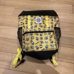 ミニオン柄リュック イエロー/ブラック