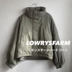 LOWRYSFARM モンスターショートコート グリーン