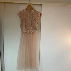 DHOLIC レースワンピース　ディーホリック　ベージュ