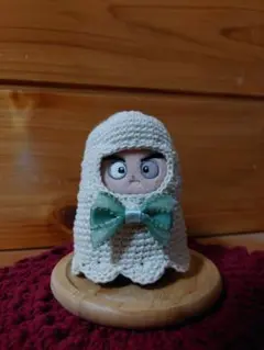 ほわぬい用 きぐるみ おばけちゃん アイボリー ミントグリーン