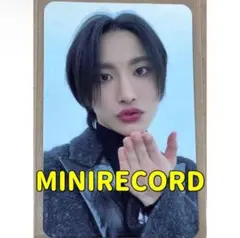 ATEEZ アチズ ソンファ MINIRECORD ミニレコ トレカ