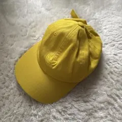 イエローadidasキャップ