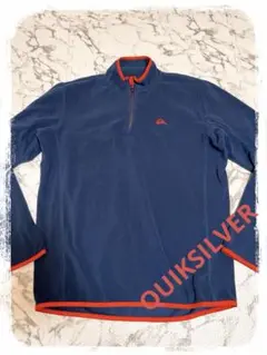 ⬛︎☘️T18917☘️QUIKSILVER フリースジャケット XL