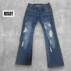 ☆美品☆RISOT（リゾット）ダメージ加工／ｗ84