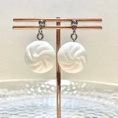 肉まん　中華まん　小籠包　食品サンプル　ミニチュアフード　ハンドメイド　ピアス