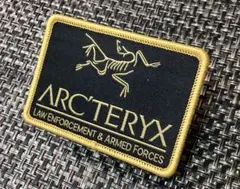 ARC'TERYX LEAF イエローラバーベルクロワッペン パッチ - メルカリ
