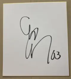 ミ*リ様 和田康士朗 サイン色紙 2025年最新】和田康士朗 サインの人気アイテム - メルカリ