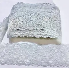 ブルーグレー　ストレッチレース　９.９M☆★☆