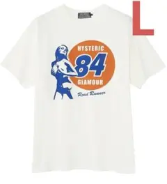 【新品未使用】ヒステリックグラマー　Tシャツ　ホワイト　L