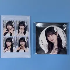 ランダム缶バッジ(アリーナツアー2025衣装②)＋4カットフォト　山本杏奈