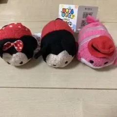 ツムツム　ぬいぐるみ　ミッキー　ミニー　チシャ猫