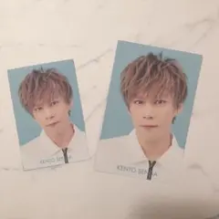 データカード  キスマイ 千賀健永 大小セット