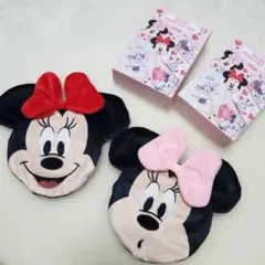ディズニーストア シークレットおでかけセット ミニーフェイスポーチ 2つセット