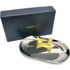 ★MIKIMOTO ミキモト アクセサリートレイ ゴールドベア シーソー