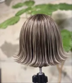 ＊オリーブミルクティーベージュ＊トップエクステ カ*ピ様 ＊ミルクティーベージュゴールド＊トップエクステンション