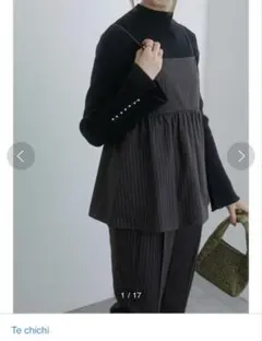 Te chichi ピンストライプアソートキャミチュニック