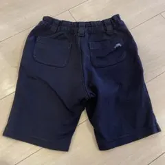 入園式に！familiarダークブルー 半ズボン 車刺繍