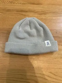 ニットビーニー　ニットキャップ　steven alan　ライトグレー