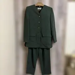 GIVENCHYジバンシー　パンツスーツ　ノーカラー　セットアップ　ヴィンテージ
