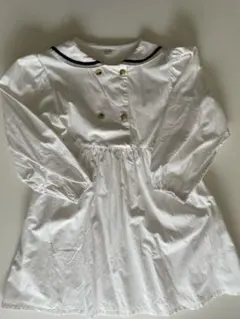 アプレレクール セーラー襟ワンピース 140