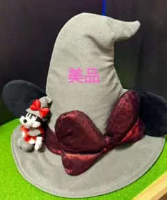 プレミア ディズニー ハロウィン ミニーマウス ファンキャップ 魔女の帽子
