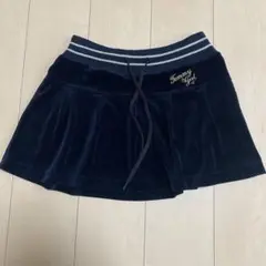 トミーガール　Tommy Girl ベルベットフレアスカート ブラック