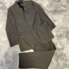 バーバリーロンドン　メンズスーツセットアップ　グレー　Mサイズ