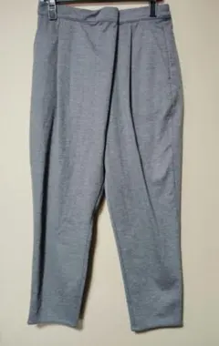 【AZULbymoussy】 プリーツ ジョガーパンツ L グレー