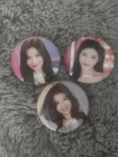 SANA カンバッジ 3個セット