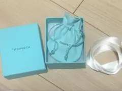美品　Tiffany&Co ブルーギフトボックス 空箱　巾着袋　敷綿　リボンのサムネイル