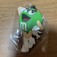 M&M's グリーン ラバーキーホルダーのサムネイル