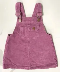 ZARA コーデュロイ　ピンク　サロペット　86㎝