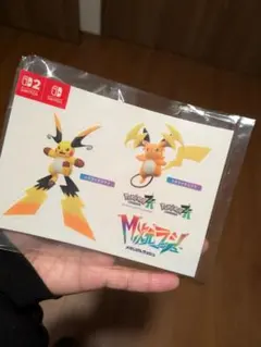 ポケモンレジェンズZA M次元ラッシュ　特典ステッカー