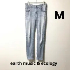 earth music & ecologyスキニーデニムパンツ Mインディゴ